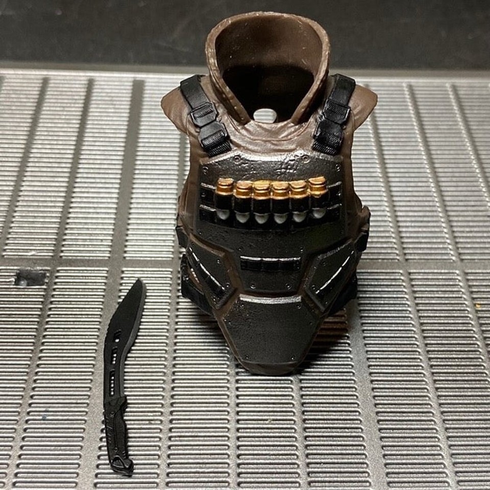 GI Joe Classified 6" Valaverse Action Force Bone Collector Chest Armor