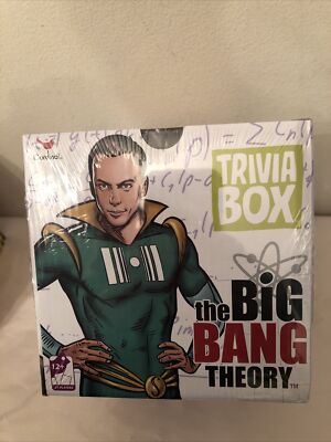 Big Bang Theory Trivia Box Sheldon Cooper & Friends Science Cardinal Games - NEW