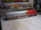 Ho trains; A very nice running Athearn 6 axle all wheel drive Santa Fe diesel