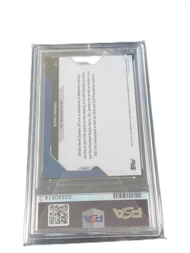 2020-21 Topps Now Election #21 Bernie Sanders PSA 10 GEM MINT - Picture 5 of 24