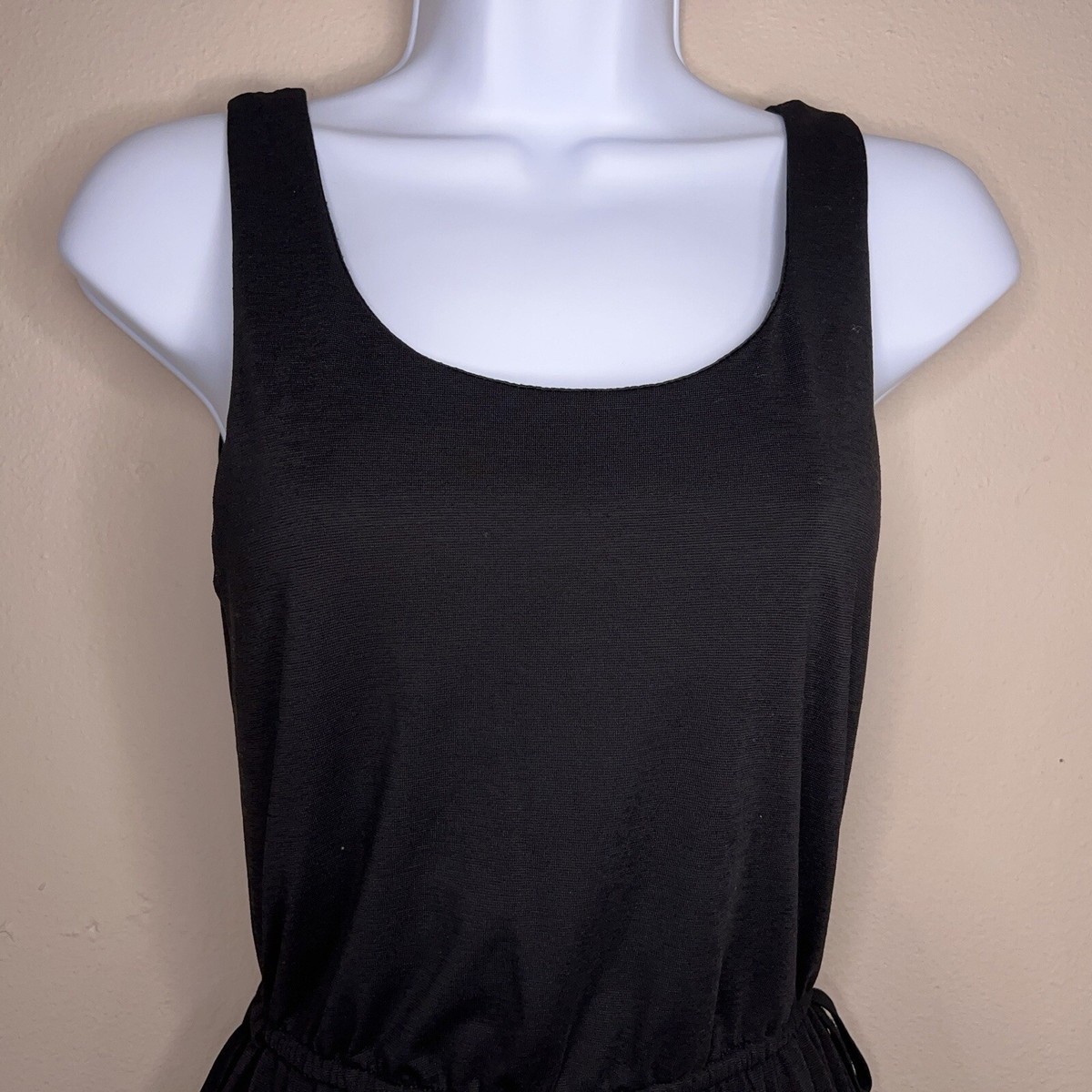 rue 21 black dress Black Satin Stripe Funeral Dress – The Work Uniform Company main image 0