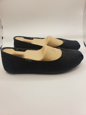 bobs ballet flats black