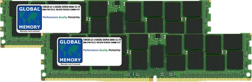 128GB 2x64GB DDR4 2666MHz PC4-21300 ECC REGISTERED RDIMM MAC PRO (2019) RAM KIT - Bild 1 von 1