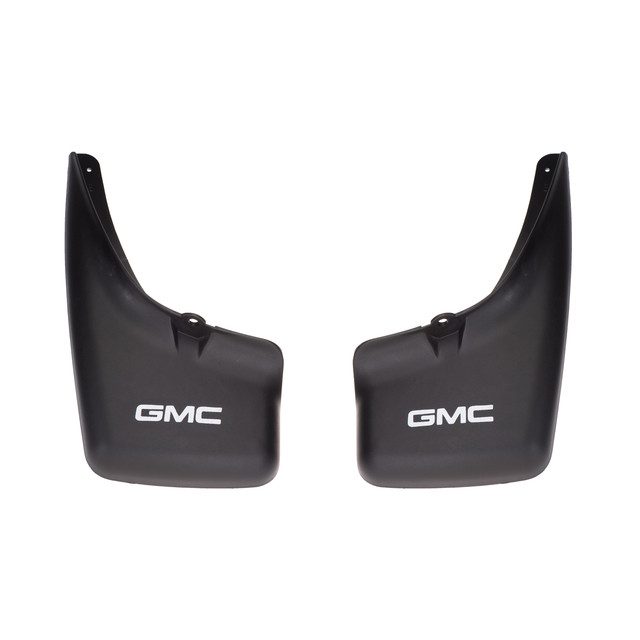 OEM Genuine GM Rear Molded Splash Guards W/ Logo 9907 GMC Sierra