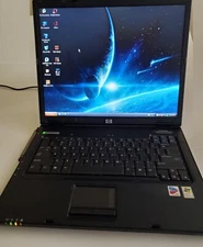 HP Compaq nx6110 2gb. 512gb SSD, Dual Boot Win XP, Win 7, Retro Gaming