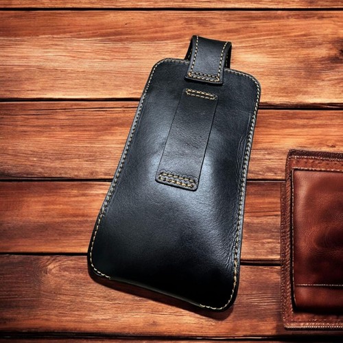 7" HORSE FLORAL POUCH BELT LOOP & CLIP HOLSTER WESTRN LEATHER UNIVERSAL #EH12850 - Picture 33 of 33
