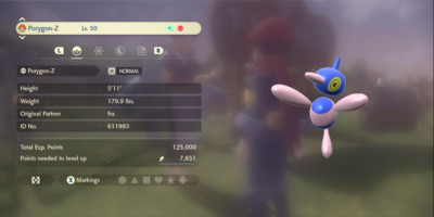 Pokemon Legenden Arceus 6 IV Shiny Alpha PORYGON-Z
