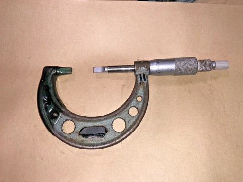 MITUTOYO NO. 122-102 BLADE MICROMETER 25-50MM 0.01MM