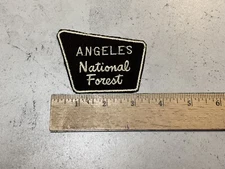CUSTOM MADE Embroidered Angeles National Forest Iron On and/or Sew On Patch