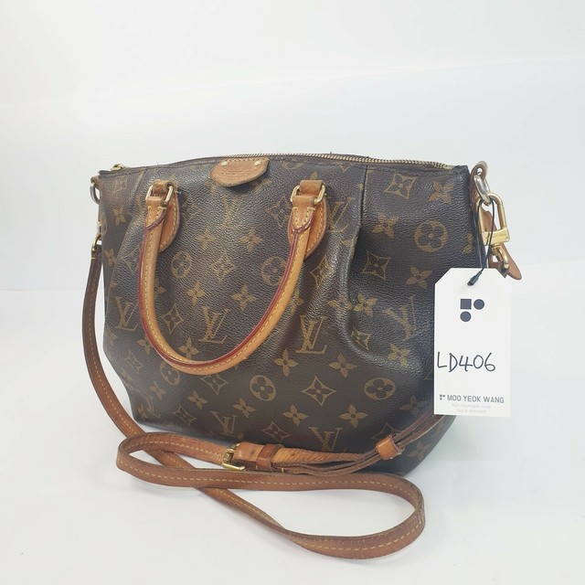 Louis Vuitton Turenne Satchel PM Brown Canvas for sale online | eBay