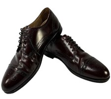 Bostonian Crown Windsor Mens Brown Shoes 12 Leather D/B First Flex Dress Oxford