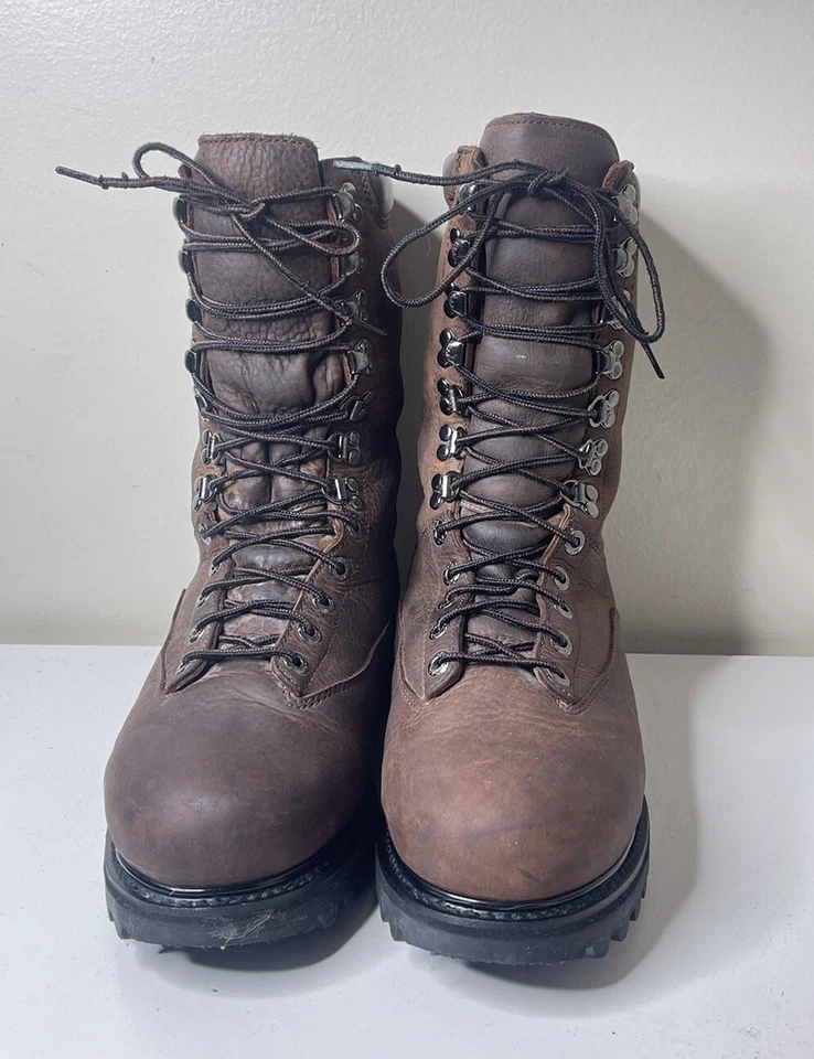 Cabela's Outfitter Goodyear Goretex Leather Boots Thinsulate Mens 7.5 D - Image 3 of 4