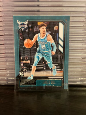 2020-21 Panini Chronicles #192 LaMelo Ball Playbook Charlotte Hornets RC Rookie