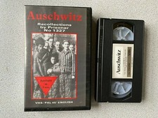 RARE VHS Video Auschwitz Recollections by prisoner no. 1327 ex rental