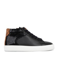 Esska Womens Black High-tops Women Trainers