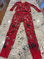Hanna Andersson Star Wars Christmas Pajama Pants Set Size Small