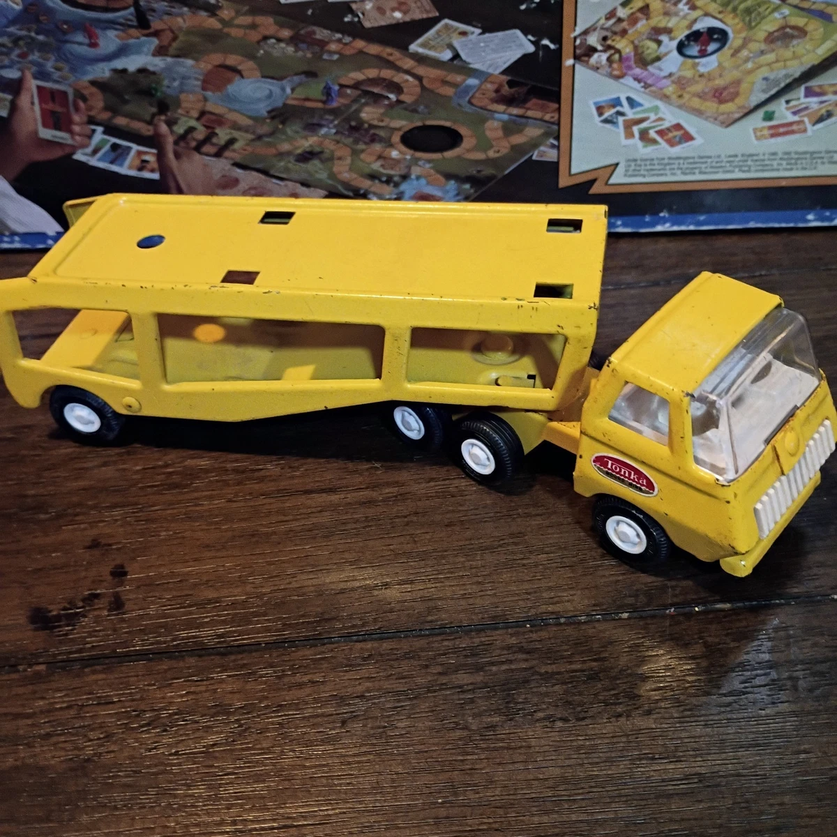 Tonka Yellow Vintage Manufacture Diecast Car Transporters for sale