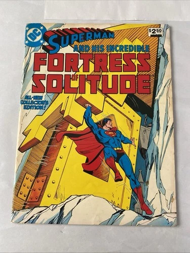 Superman And His Incredible Fortress Of Solitude Oversized Comic 1981 VINTAGE