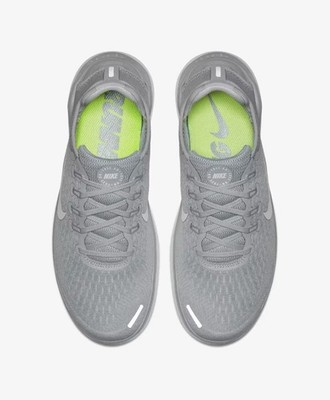 Nike Free RN 2018 Men’s Running Shoes Wolf Grey/White/Volt Size 10 942837-003 s-l400.jpg main image 2