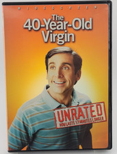 The 40-Year-Old Virgin Unrated DVD 2005 Steve Carell Catherine Keener Widescreen