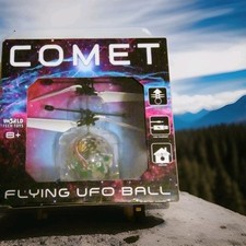 UFO 🛸 FLYING UFO BALL WORLD TECH TOY LED LIGHT GREAT BIRTHDAY EASTER GIFT New