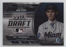 2023 Bowman Draft Bowman Draft Night Refractor 21/250 Noble Meyer #BDN-3 0bg1
