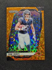 2024 Panini Prizm Rome Odunze Orange Disco Rookie #385 Bears