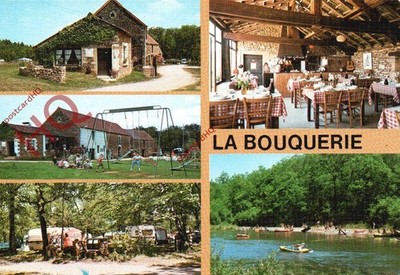 Ansichtskarte: - St. Genies, 'La Bouquerie' Camping Caravaning (Multiview)