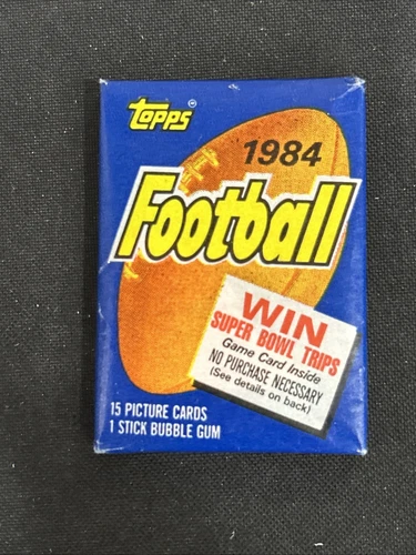 1984 Topps Football (1) Wax Pack Sealed From Box Marino, Elway Dickerson RC *P24