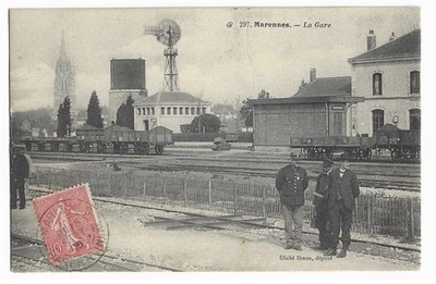 CHARENTE MARITIME MARENNES la gare