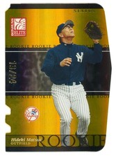 2003 Donruss Elite Gold Status Hideki Matsui Rookie RC 13/24 Card #181 Yankees. rookie card picture