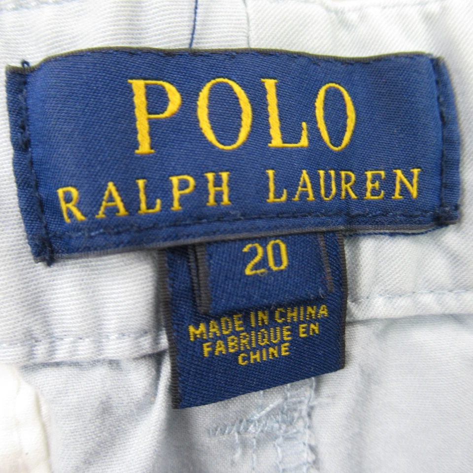 Pantalones Polo Ralph Lauren Juveniles 20 Informales Pierna Recta Azul Gris Ligeros Foto 3 de 4