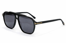 Occhiali da sole Tom Ford Autari TF1209 neri 56-14-145 mm con custodia nuovi