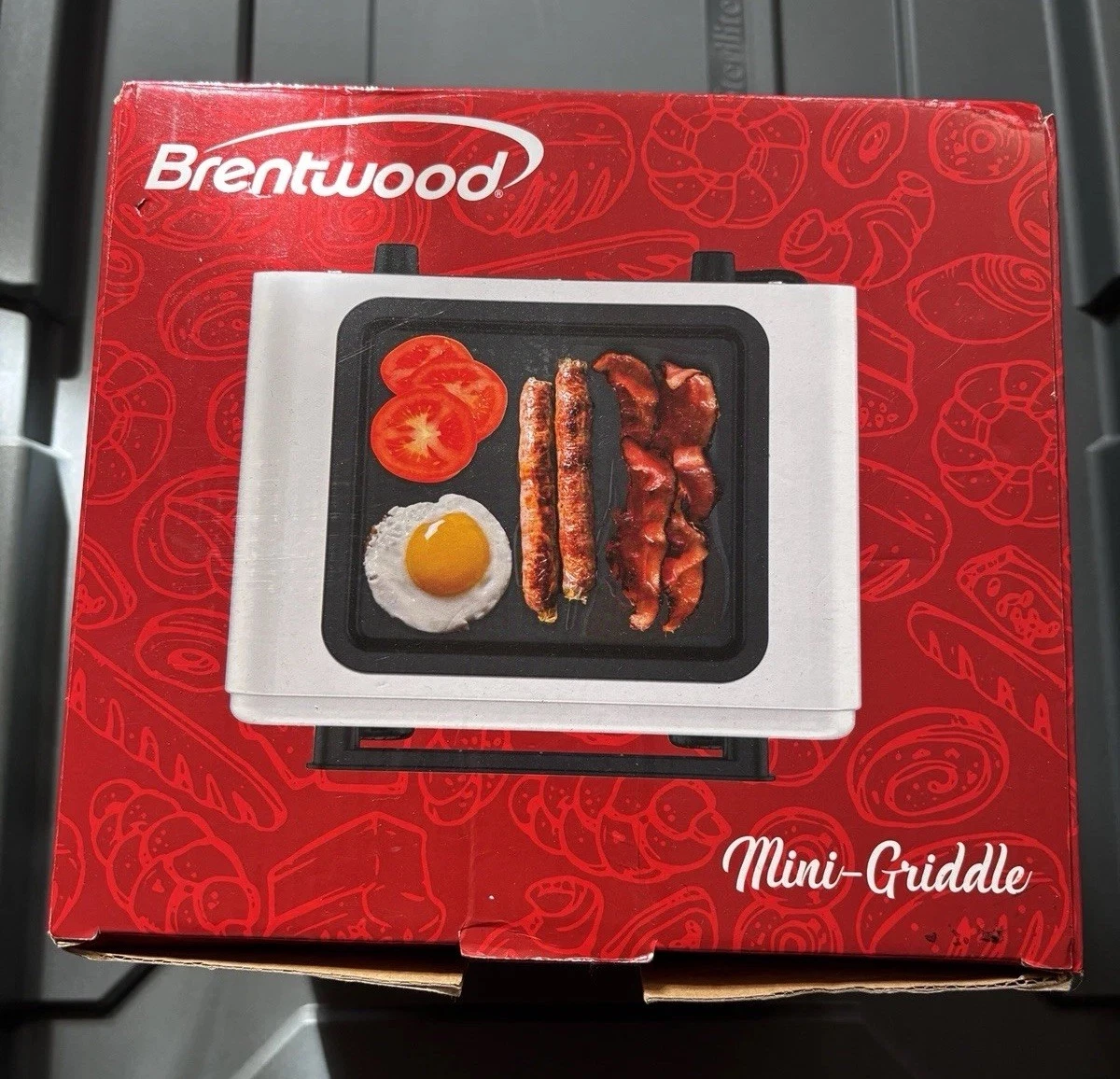 Brentwood Stainless Steel Mini Toaster Oven 500-Watt