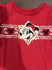 NEW Disney Jumping Beans Minnie Mouse Christmas Jumpsuit Outfit Red Newborn — photo 3