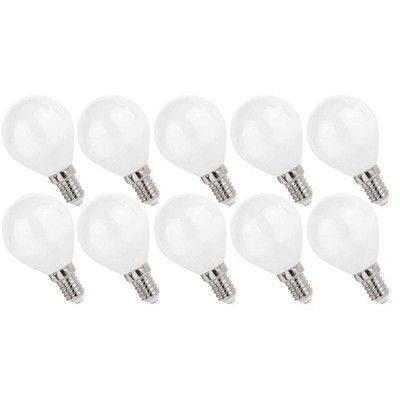 10 x LED Filament Leuchtmittel Tropfen 4W = 40W E14 matt 410lm Neutralweiß 4000K