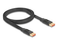 Delock Displayport Flachbandkabel 8K 60Hz 1M