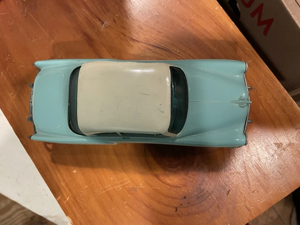 PMC 1954 Chevy Belair 2 DR Sedan Dealer Promo Model Car Two Toned Bank Nice! - Image 2 of 4