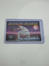 Paul Goldschmidt 2021 Topps Big League Defensive Wizards #DW-8 St Louis Cardinal