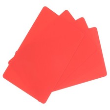 30Pack Blank PVC Cards 20mil Blank Credit Cards Plastic Cards Red