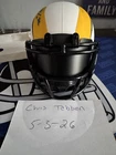 Rams lunar  Blake Corum Signed Football Helmet - Beckett BAS Witnessed Authentic