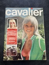 CAVALIER Magazine 1972 DECEMBER Stephen King Story "THE MANGLER" Cover Stained