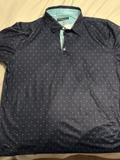 Carnoustie Golf Links Polo XL mit geflügeltem Fuß Golf Logo