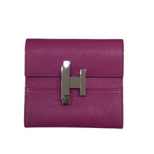 HERMES Cin tique Mini A Mark Rose Purple Chevre Ladies Shoulder Bag Used from JA