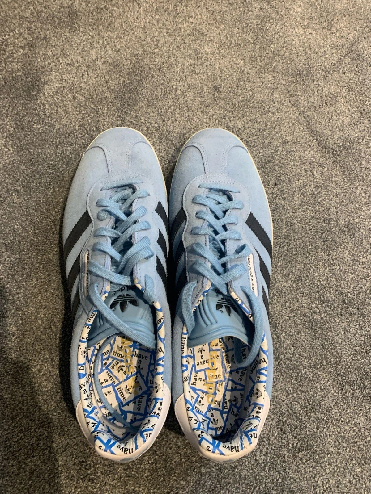 Scarpe da ginnastica Adidas Gazelle Super X da uomo Buon divertimento taglia 10