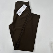ALO YOGA 7/8 high waist Airlift Size L. Espresso W5766R 