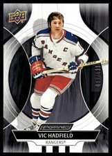 2024-25 UPPER DECK ENGRAINED ICONS EBONY VIC HADFIELD 094/199 NEW YORK RANGERS