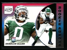Braelon Allen 2024 Panini Encore #14 Rookie Aurora New York Jets RC