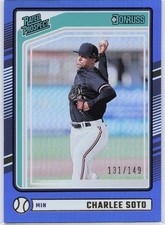 Charlee Soto 2024 Donruss #163 Blue #/149