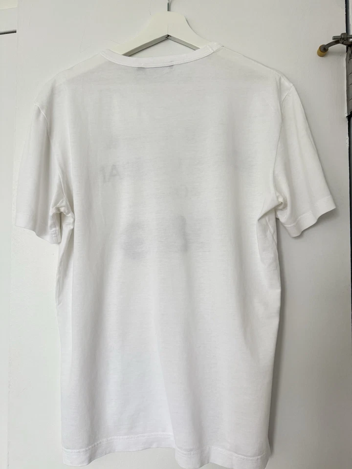Camiseta Dolce & Gabbana Blanca Para Hombre Talla M Rara Hecha en Italia Foto 2 de 4